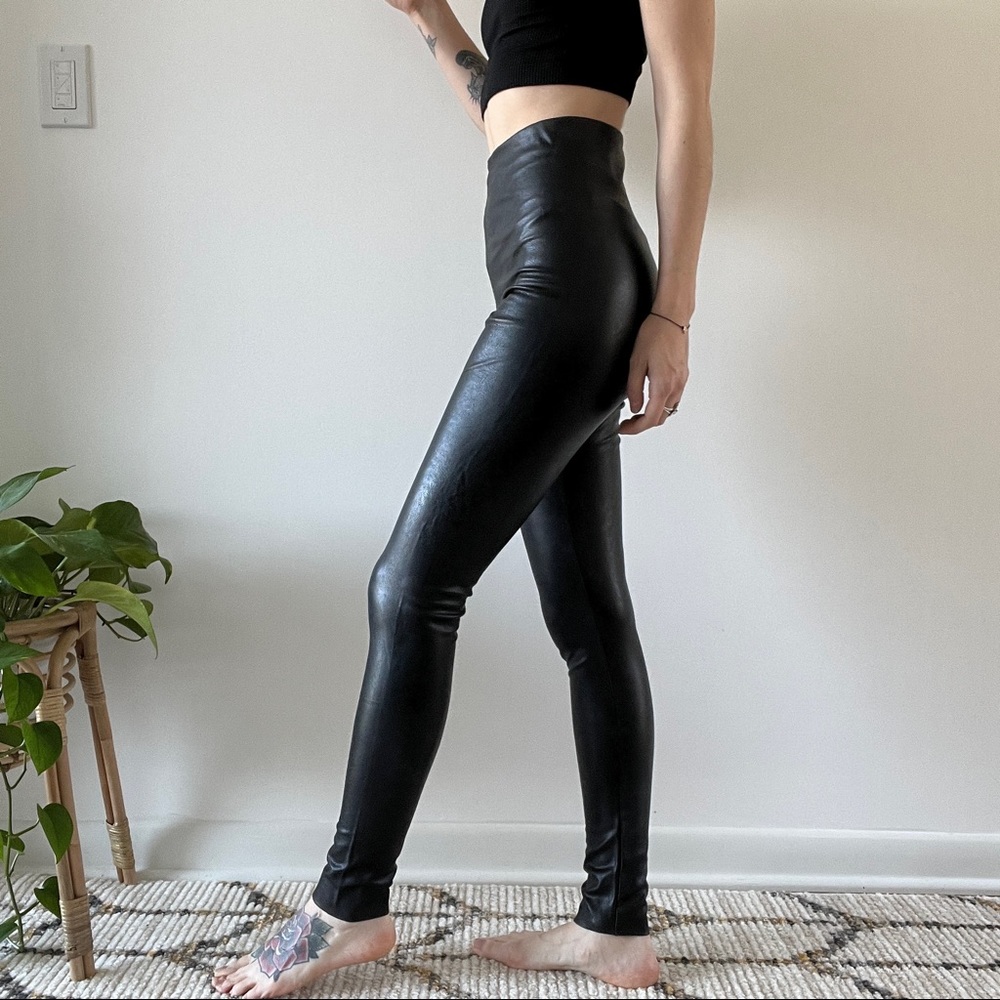 ❤️ Commando Faux Leather Leggings from REVOLVE